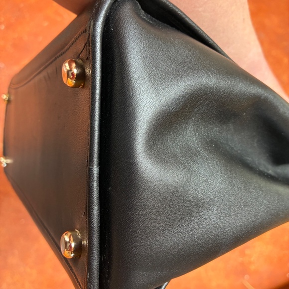 Coach Gramercy Satchel in Black Leather - Picture 8 of 14